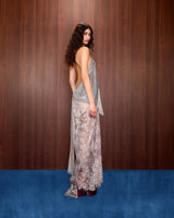 Drapped Lace Maxi