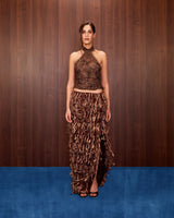 Textured Fringe Maxi