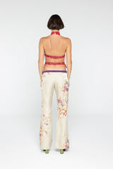 Flora Brocade Pants