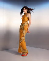 Amber Halter Gown