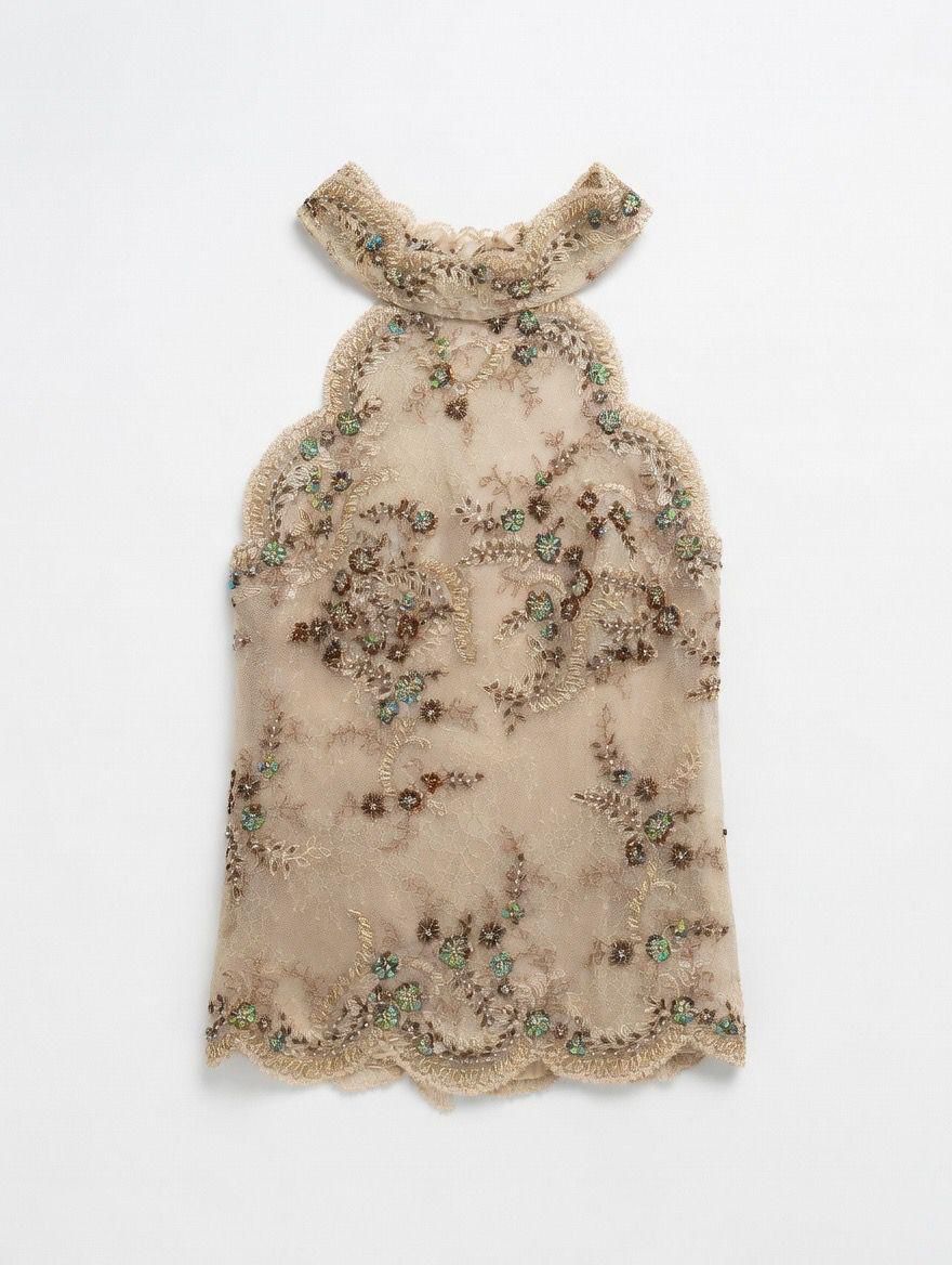Chamomile Lace Halter