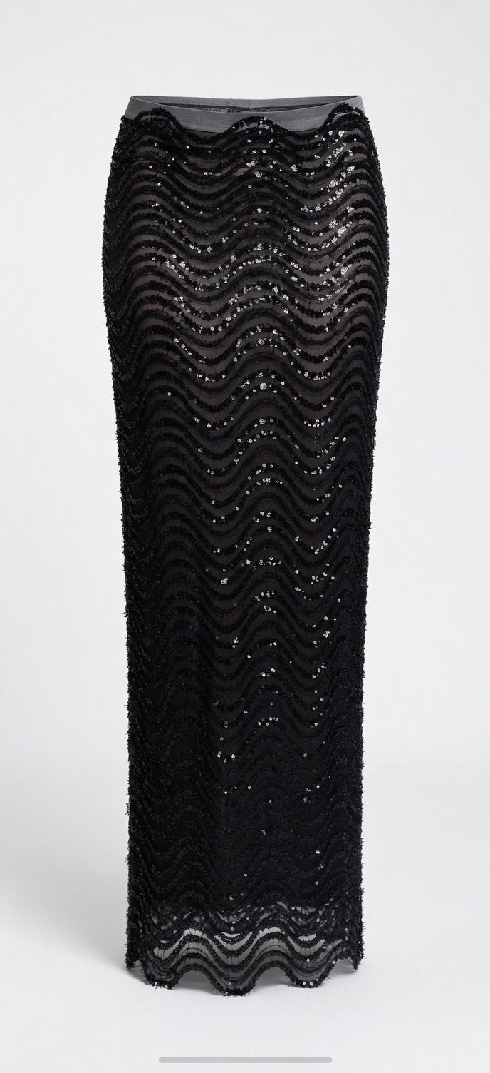 Wave Sequin Maxi