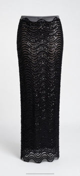 Wave Sequin Maxi